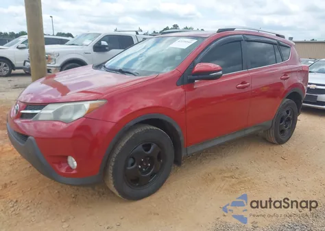 2014 Toyota Rav4 Limited z USA, uszkodzony, nr VIN 2T3YFREV0EW119552